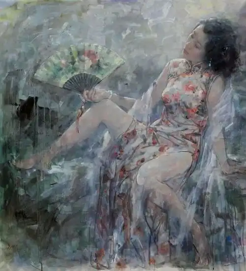 东方女性特有的优雅风韵,梦幻般的唯美