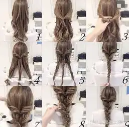 超赞编发教程,每一款都很精美,网友让你秒变小仙女