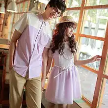 时尚雪纺女装头像情侣