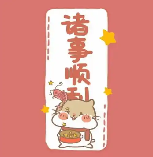 中年妇女微信头像好运生