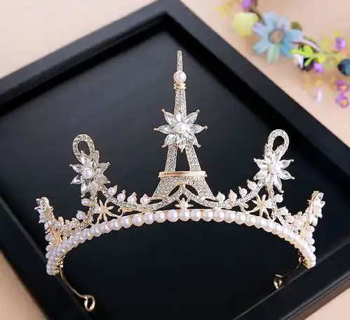 12星座专属女王皇冠,狮子座珍珠水钻,水瓶座勇敢蝶恋花