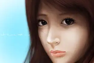 手绘女生人像习作