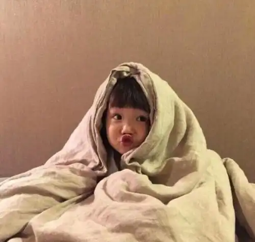 萌娃头像女搞怪小孩情头
