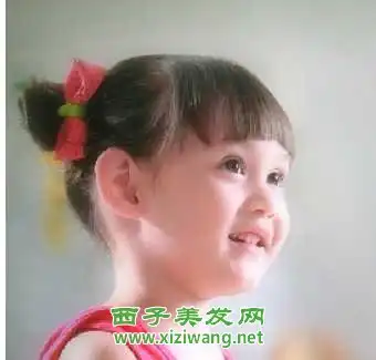 2012女童发型扎法大全7