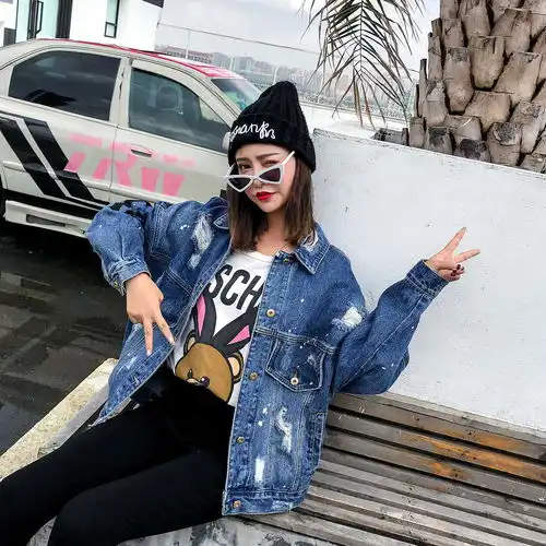朋盛传媒女装牛仔衣拍摄