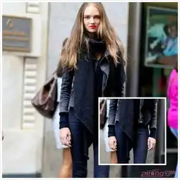 欧美女人街拍搭配跟着她们这样穿出街超美腻第6页