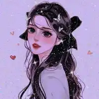 女生唯美头像闪闪发亮女