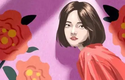 运气特别旺的女士头像鼻