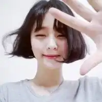 短发个性女头像找到愿意听你说废话的人