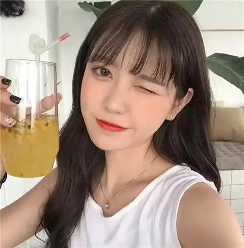 柠檬女孩清新头像送给