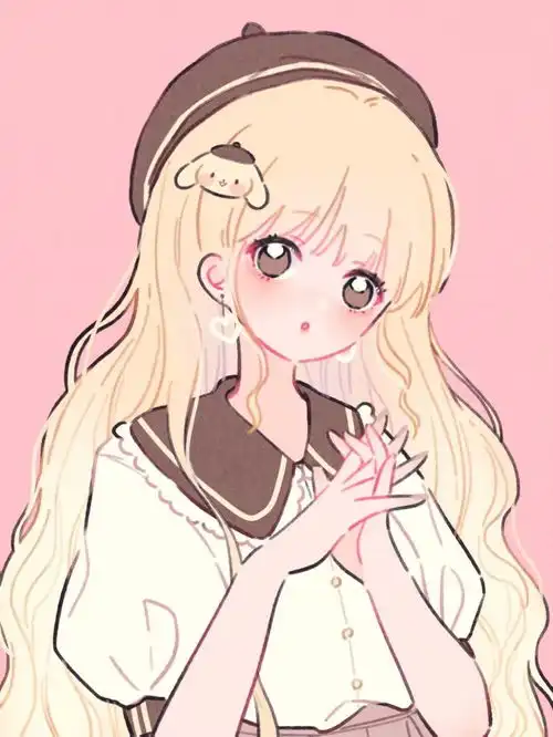 三丽鸥拟人头像少女三丽