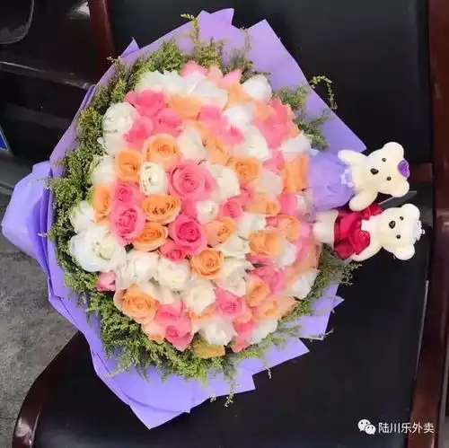 七夕到了,你女朋友拿花的样子一定很美