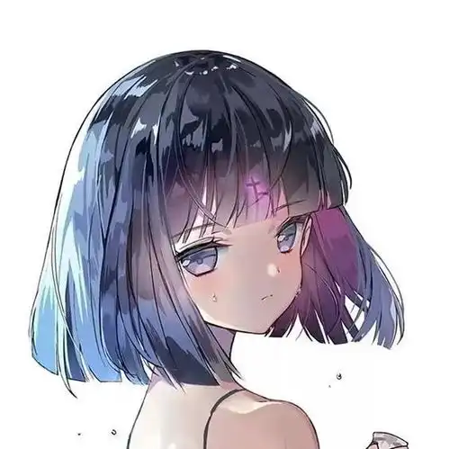 高冷气质动漫女生头像
