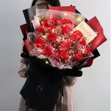 你说粉红色的玫瑰花语暗恋