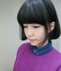 韩国短发小萝莉发型效果图