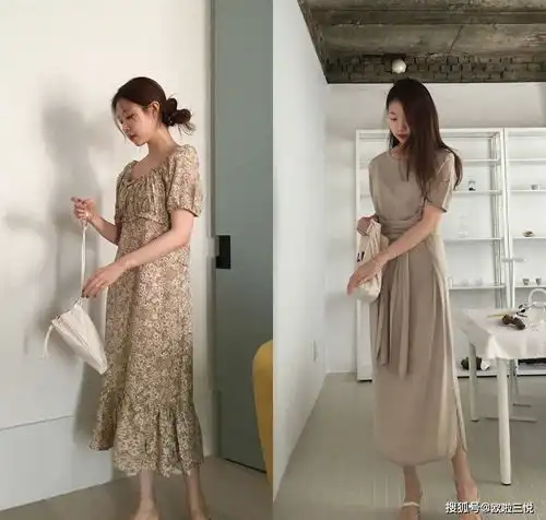 适合亚洲女生真人穿搭示范