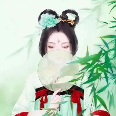 唐崎夜雨手绘古风唯美情头