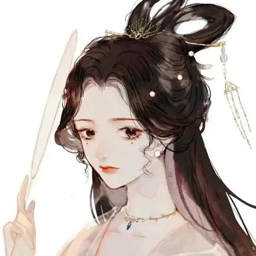 卡通女生头像古风