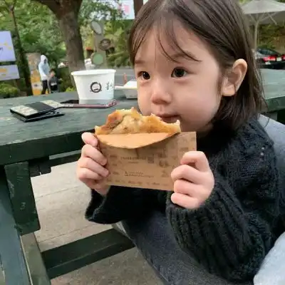 萌娃头像女搞怪小孩恶搞