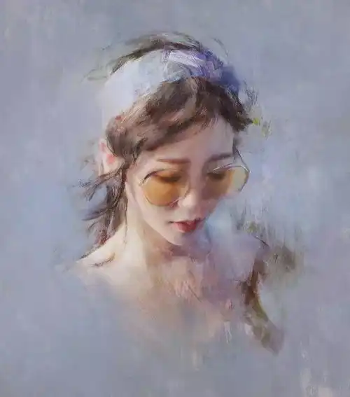 油画般的仙女,欲言又止的意境,着实让人喜欢