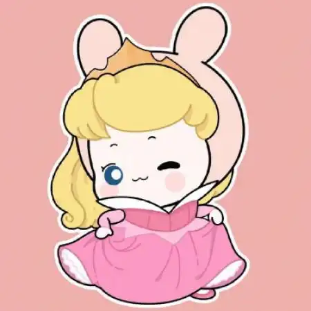 可爱卡通女生头像,扯淡的人生快乐的童年