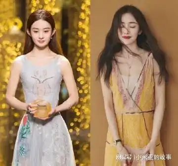 赵丽颖杨幂戛纳大秀,85花top同框,网友偷偷摸摸看红毯