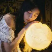 安静女生头像大自然