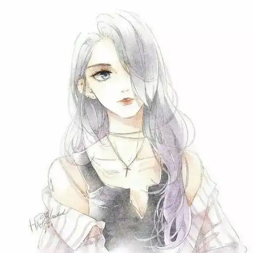 不要在我坟前哭,脏了我轮回的路帅气高冷动漫女头