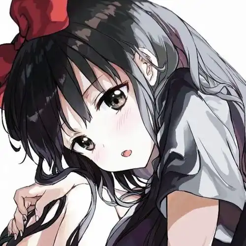 优质动漫女生头像我会努力变乖,但我还怕你会离开