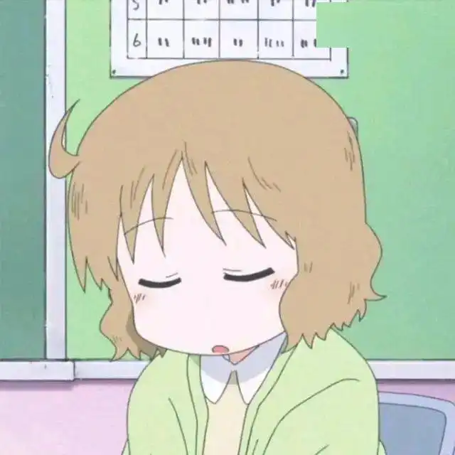 动漫头像攒了一天的思念,开口却成了晚安