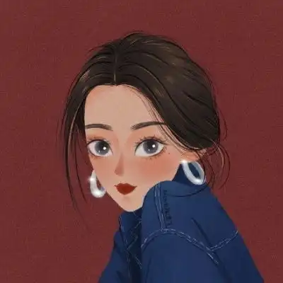 女生手绘头像2024年超火精美图片