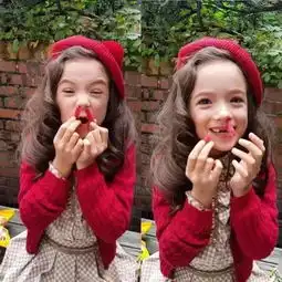这个时尚感满格的小女孩,谁见了都想抱回家