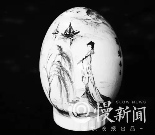 中秋节你用什么表祝福这个美女用蛋壳