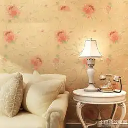 欧美复古壁纸装修效果图