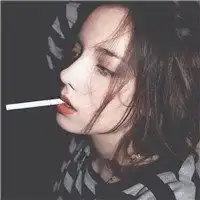 霸气忧伤抽烟女生头像微信头像图片大全