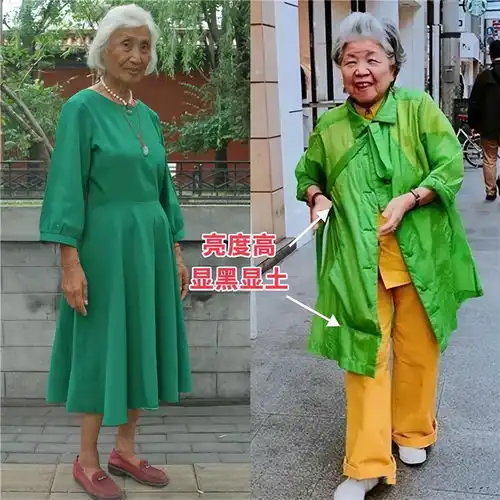 五六十岁女人,夏天少穿3种颜色,以为洋气实则大妈感十足