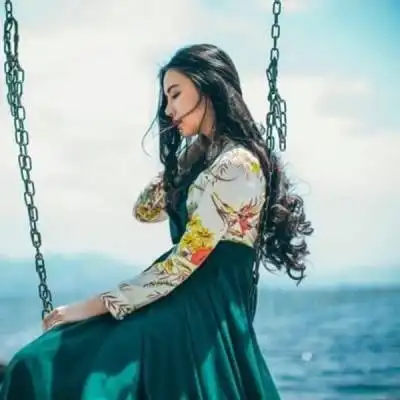 高清女头森系复古森女系唯美意境图片