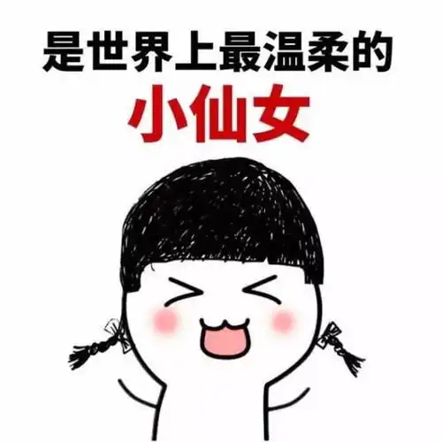 可爱头像小仙女开心笑话