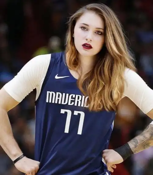 如果nba球星变成女生以下7位女版球星照,谁最好看