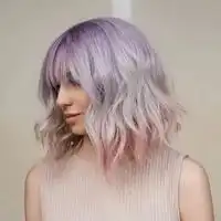 qq女生欧美范头像短发