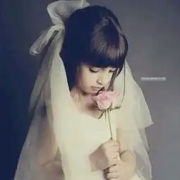 搞怪头像女小孩春寒料峭