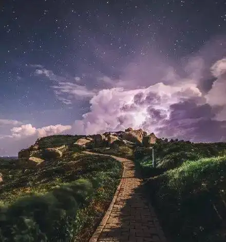 望星空的微信人头像