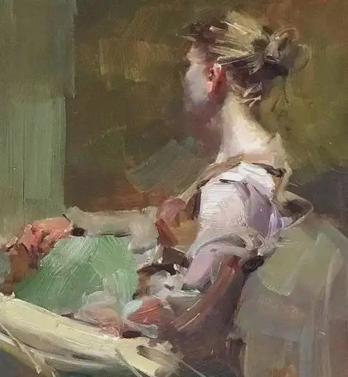 光影大师吴兆铭的人体油画,太香艳