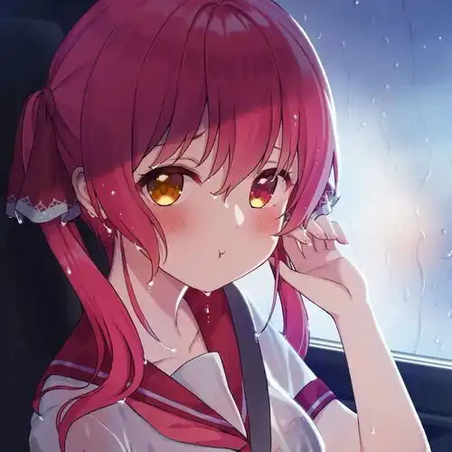 超级可爱的女生动漫头像想着谁就跟他说不然白想了