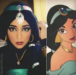 不走寻常路动漫怪胎扮迪斯尼卡通人物