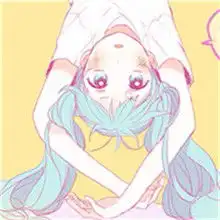 彩色手绘女生头像唯美实际比真人更适合