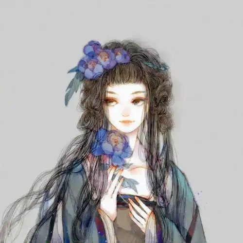 古风头像100张古风女子扶柔倾国色,风华绝世人