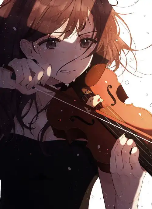 唯美的少女插画,描绘出柔美的一面,更透露出柔美背后的坚韧气质