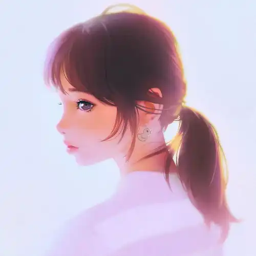 画师笔下美丽可爱灵动的小姐姐们,这个月的头像请笑纳