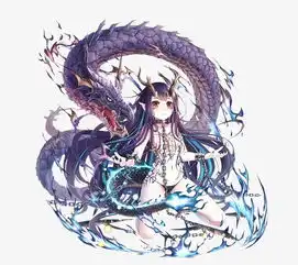 龙与少女素材图片免费下载高清卡通手绘psd千库网图片编号3265150